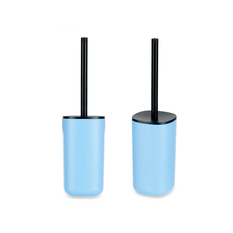 PLASTIC TOILET BRUSH MATTE BLUE