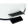 BALDE METAL C TAMPA BAMBU 3L BRANCO