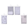 MANTEL RECTANGULAR SURT 4 COLOR FRIO 140X240CM
