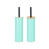 ESCOBILLERO METAL TAPA BAMBU MENTA