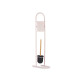 PORTE-ROULEAU/BROSSE TOILETTE MÉTAL BAMBOU ROSE