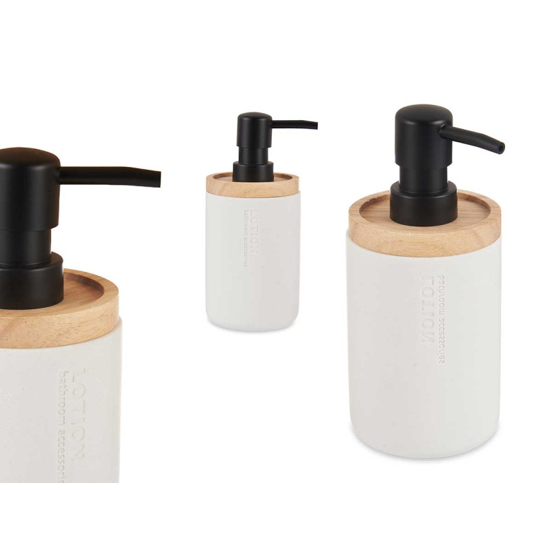DOSEADOR WC RESINA BAMBU BRANCO