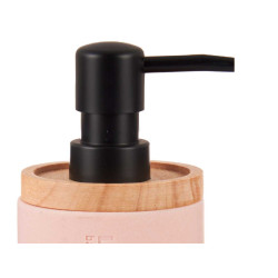 DOSEADOR WC RESINA BAMBU ROSA
