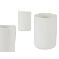VERRE RÉSINE ROND BLANC