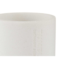 VERRE RÉSINE ROND BLANC