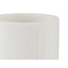 VERRE RÉSINE ROND BLANC