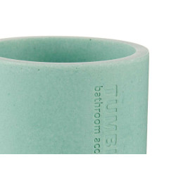 COPO WC RESINA REDONDO VERDE MENTA