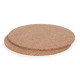 SET 2 NAPPERONS RONDS EN LIÈGE 18 CM