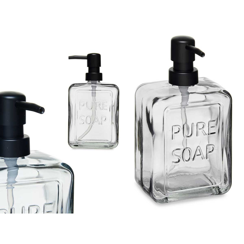DISTRIBUTEUR DE SAVON NOIR 570 ML