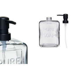 DISTRIBUTEUR DE SAVON NOIR 570 ML
