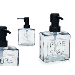 DISTRIBUTEUR DE SAVON NOIR 250 ML