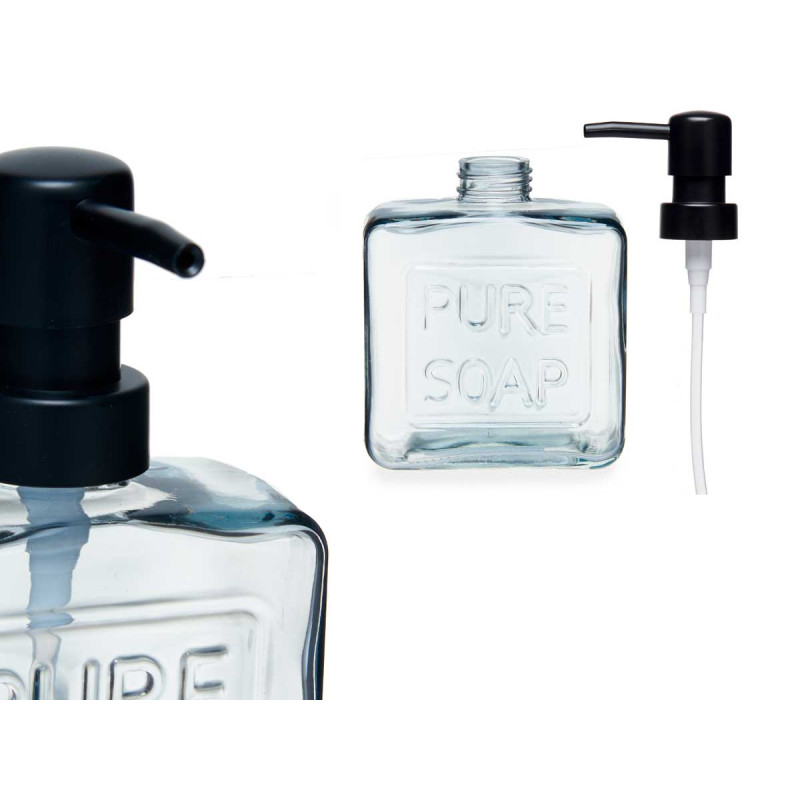 DISTRIBUTEUR DE SAVON NOIR 250 ML