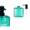 DISTRIBUTEUR DE SAVON BLEU VERT 250 ML