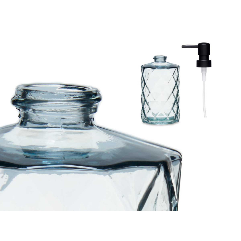 DISTRIBUTEUR DE SAVON NOIR DIAMANT 360 ML