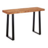 MESA RECIBIDOR MADERA TRAMA 110 X 35 X 77 CM