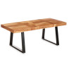 MESA AUXILIAR MADEIRA 120 X 60 X 48 CM