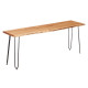 MUEBLE TV MADERA LIVE EDGE 140 X 37 X 52 CM
