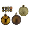 SET 8 OLIVE GREEN PVC BALL 5CM 
