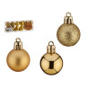 SET 12 BOLAS PVC 3CM ORO