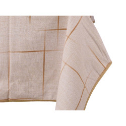 MANTEL RECTANGULAR SURT 4 COLOR TIERRA 140X180CM