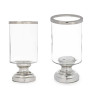 CANDLEHOLDER SILVER PLATED CYLINDER CUP