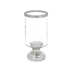CANDLEHOLDER SILVER PLATED CYLINDER CUP
