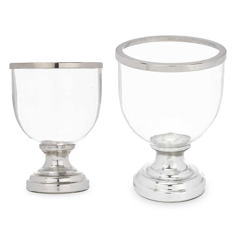 CANDLEHOLDER SILVER PLATED CUP LARGE