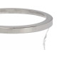 CANDLEHOLDER SILVER PLATED CONVEX CUP