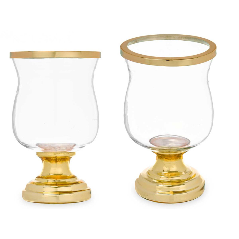 CANDLEHOLDER GOLDEN CONVEX CUP