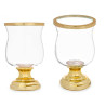 CANDLEHOLDER GOLDEN CONVEX CUP