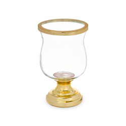 CANDLEHOLDER GOLDEN CONVEX CUP