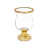 CANDLEHOLDER GOLDEN CONVEX CUP