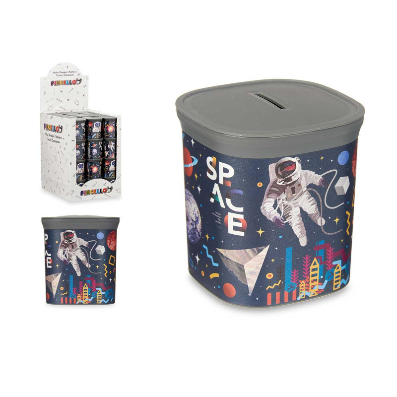 MEALHEIRO PLASTICO QUADRADO SORT 2 ASTRONAUTA