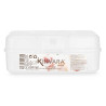 BOÎTE Â THÉ PLASTIQUE 6 COMPARTIMENTS TRANSPARENT