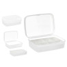 ORGANISEUR 8 COMPARTIMENTS COUVERCLE BLANC
