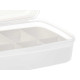 ORGANIZADOR 8 HUECOS TAPA BLANCO
