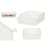 ORGANISEUR DE FRIGO LARGE BAS BLANC
