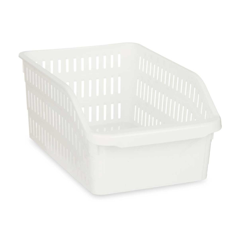 WIDE HIGH FRIDGE ORGANISER WHITE
