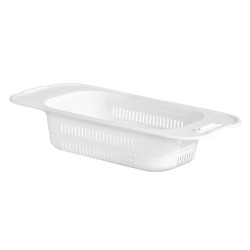 SCOLAPIATTI PER LAVELLO BIANCO 47 CM