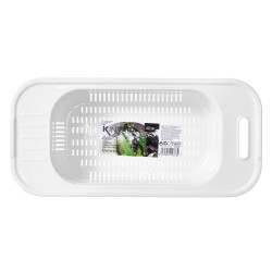SCOLAPIATTI PER LAVELLO BIANCO 47 CM
