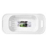 WHITE SINK DRAINER 47 CM