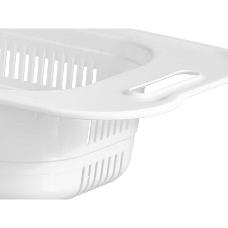 SCOLAPIATTI PER LAVELLO BIANCO 47 CM