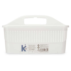 CUVETTE CARRÉE 11 L GRISE AVEC BOUCHON D'ÉVIER