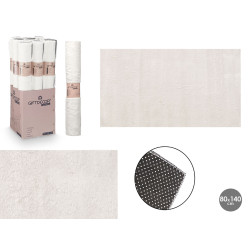 ALFOMBRA SOFT CREMA 80X140CM