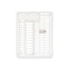 LARGE WHITE DISH DRAINER 