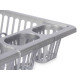 DISH DRAINER LARGE SILVER