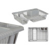DISH DRAINER SMALL SILVER