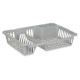 DISH DRAINER SMALL SILVER