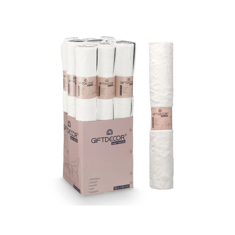 ALFOMBRA SOFT CREMA 80X140CM