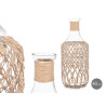 GARRAFA VIDRO CORDA NATURAL GRD